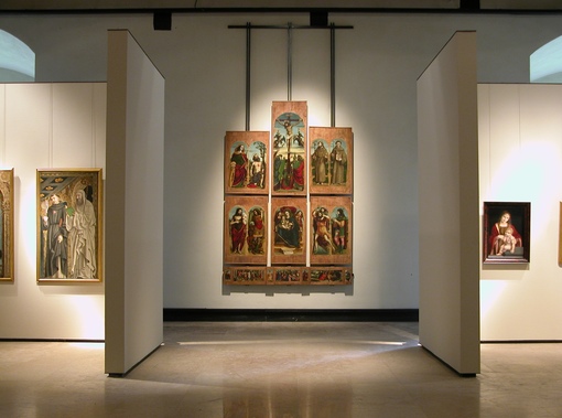 Allestimento Mostra 115-Pinacoteca-Castello-Sforzesco 05