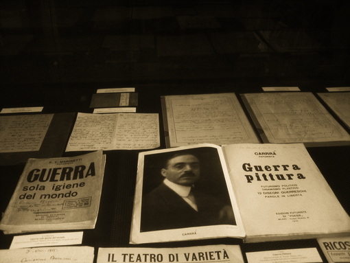 Allestimento Mostra 39-RIVIVERE-FUTURISMO 05